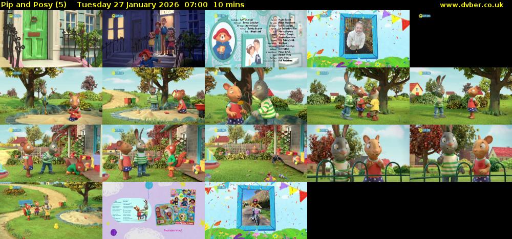 Pip and Posy (5) Tuesday 27 January 2026 07:00 - 07:10