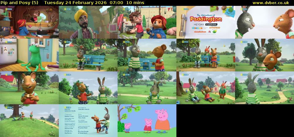 Pip and Posy (5) Tuesday 24 February 2026 07:00 - 07:10