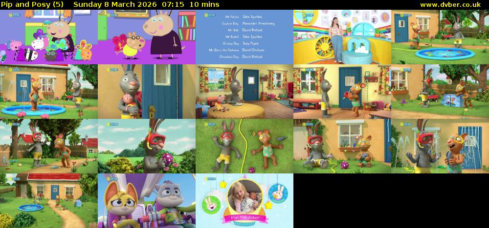 Pip and Posy (5) Sunday 8 March 2026 07:15 - 07:25