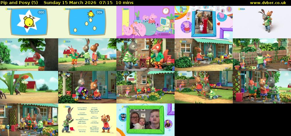 Pip and Posy (5) Sunday 15 March 2026 07:15 - 07:25