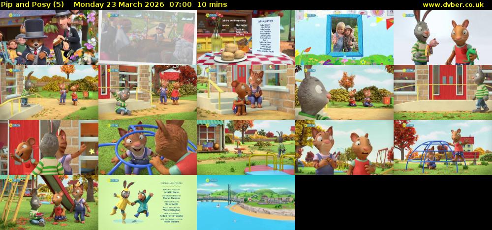 Pip and Posy (5) Monday 23 March 2026 07:00 - 07:10