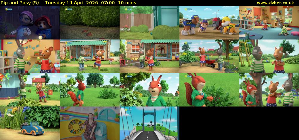 Pip and Posy (5) Tuesday 14 April 2026 07:00 - 07:10