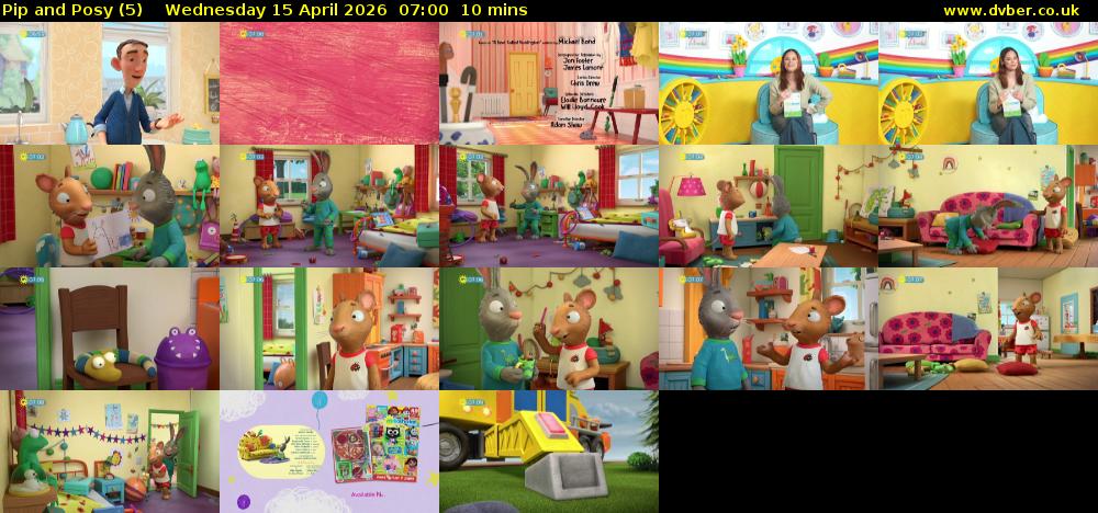 Pip and Posy (5) Wednesday 15 April 2026 07:00 - 07:10