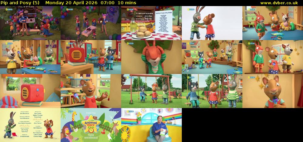 Pip and Posy (5) Monday 20 April 2026 07:00 - 07:10