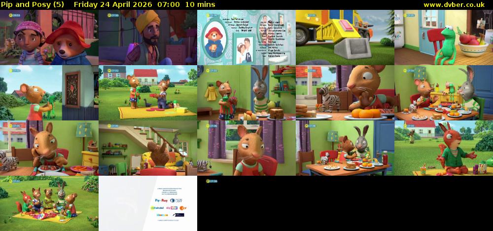 Pip and Posy (5) Friday 24 April 2026 07:00 - 07:10