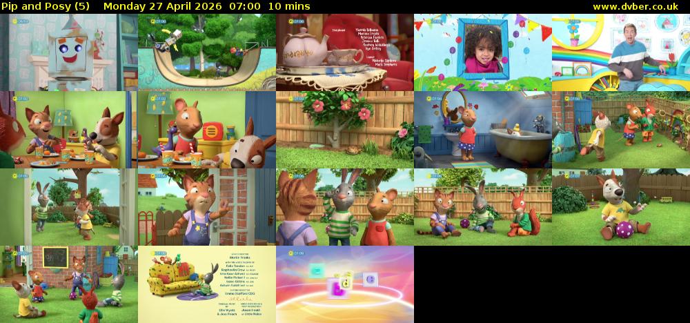 Pip and Posy (5) Monday 27 April 2026 07:00 - 07:10