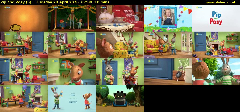 Pip and Posy (5) Tuesday 28 April 2026 07:00 - 07:10