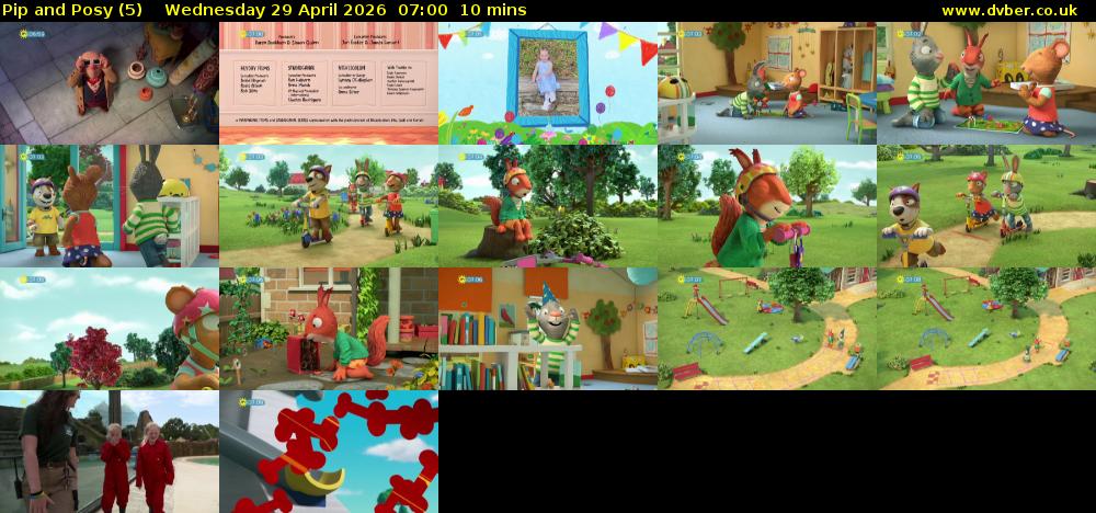 Pip and Posy (5) Wednesday 29 April 2026 07:00 - 07:10