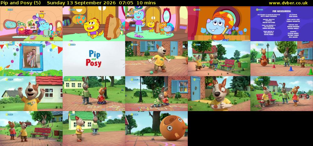 Pip and Posy (5) Sunday 13 September 2026 07:05 - 07:15