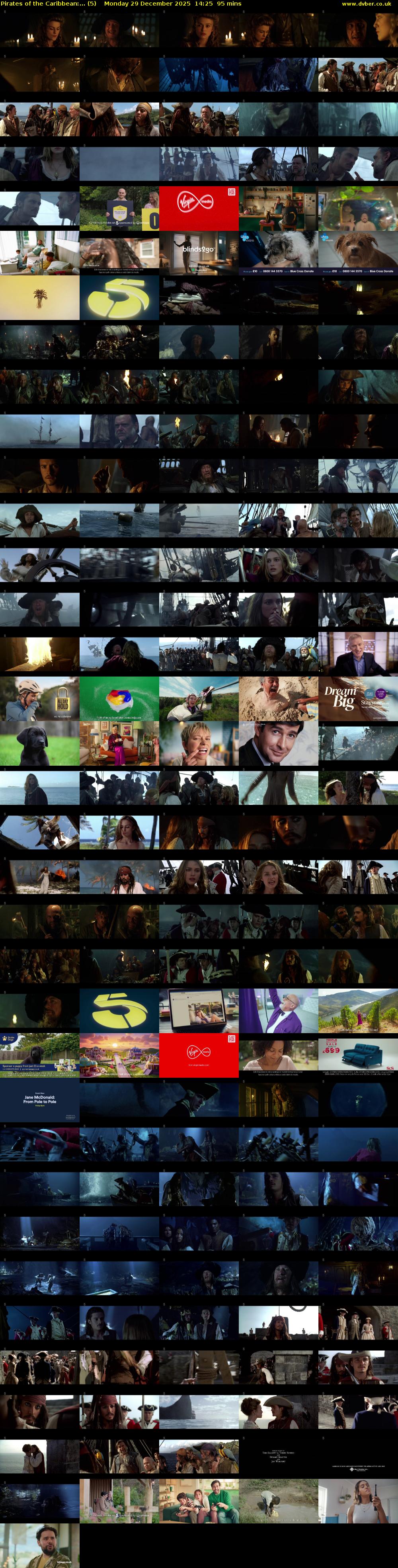 Pirates of the Caribbean:... (5) Monday 29 December 2025 14:25 - 16:00