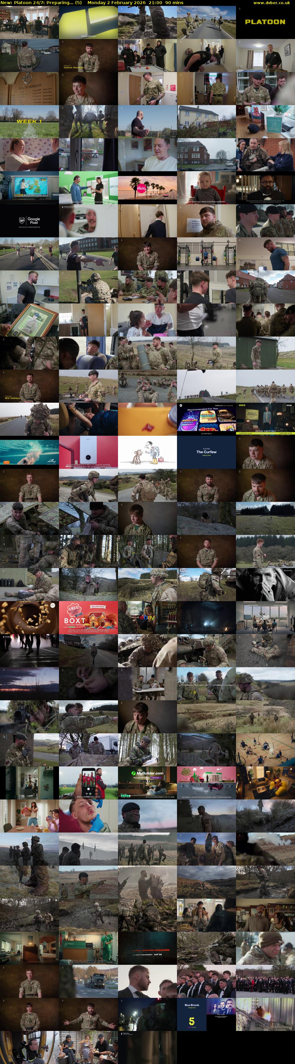 Platoon 24/7: Preparing... (5) Monday 2 February 2026 21:00 - 22:30