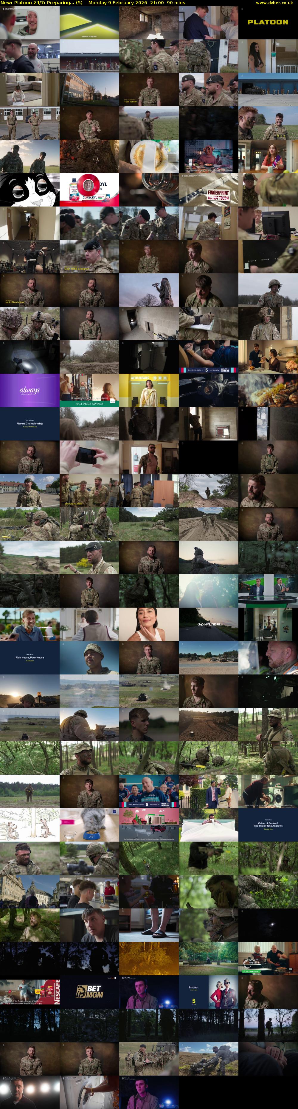 Platoon 24/7: Preparing... (5) Monday 9 February 2026 21:00 - 22:30