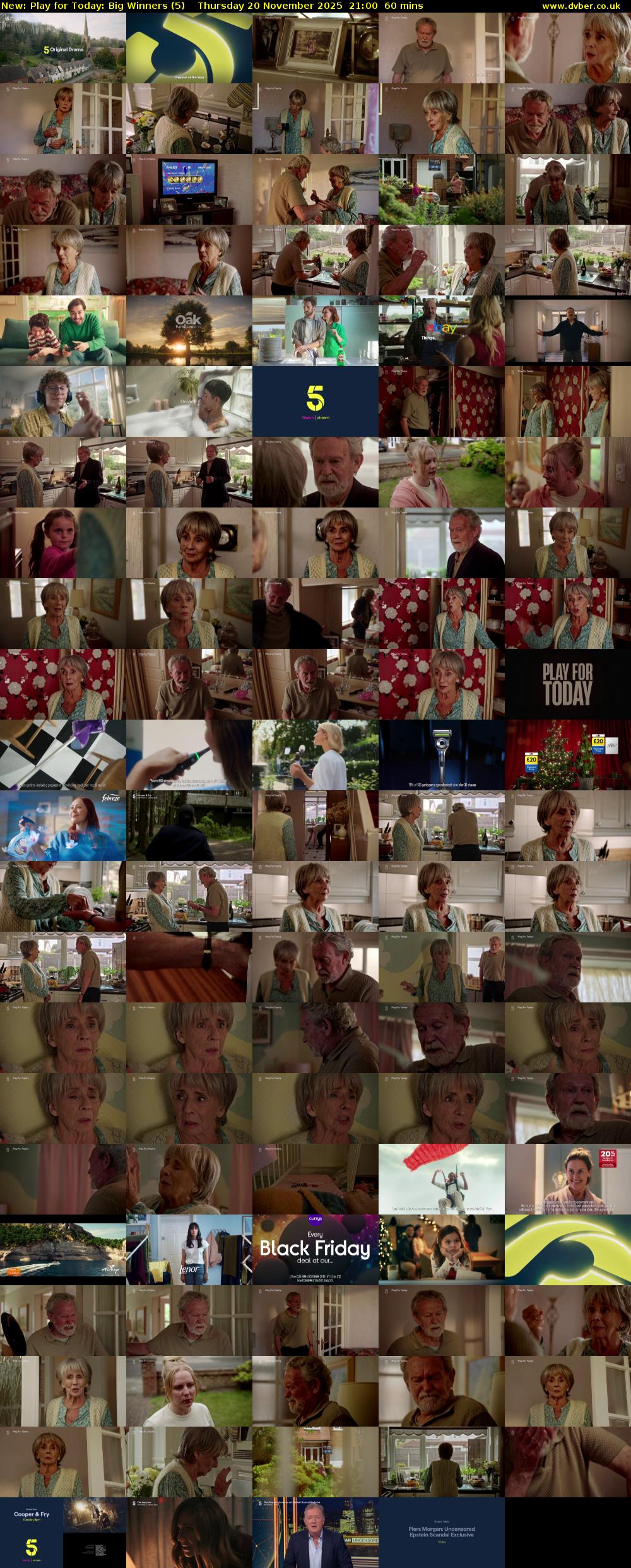 Play for Today: Big Winners (5) Thursday 20 November 2025 21:00 - 22:00