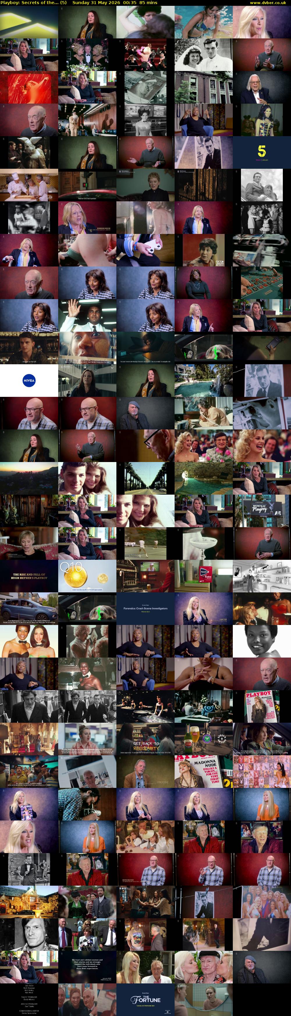Playboy: Secrets of the... (5) Sunday 31 May 2026 00:35 - 02:00