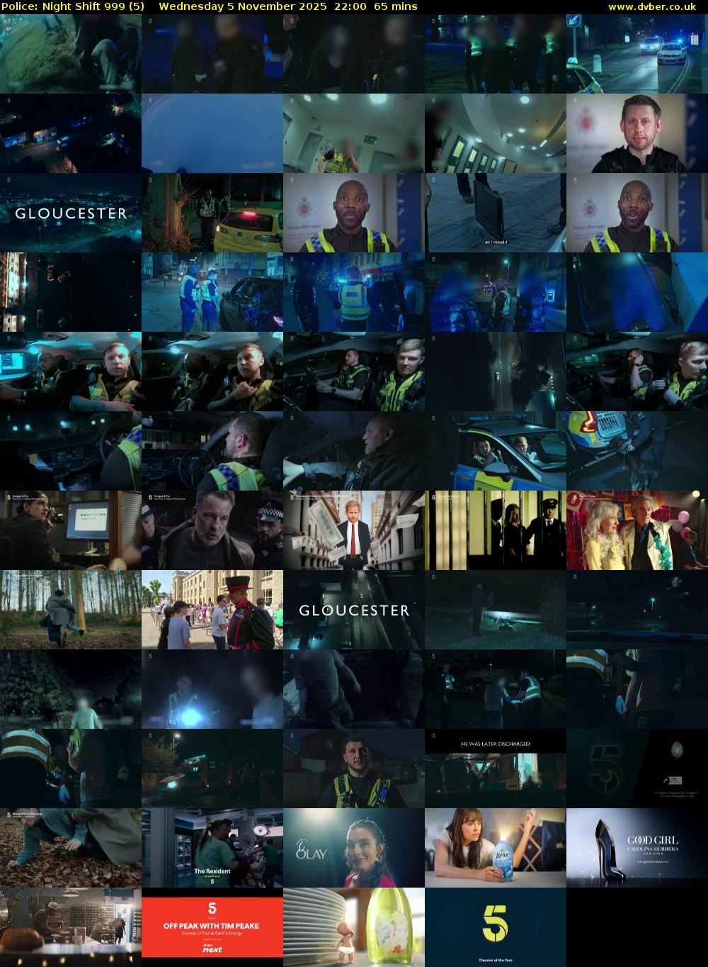 Police: Night Shift 999 (5) Wednesday 5 November 2025 22:00 - 23:05