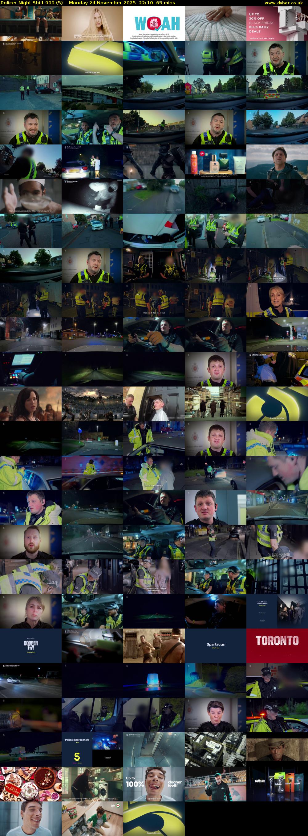 Police: Night Shift 999 (5) Monday 24 November 2025 22:10 - 23:15