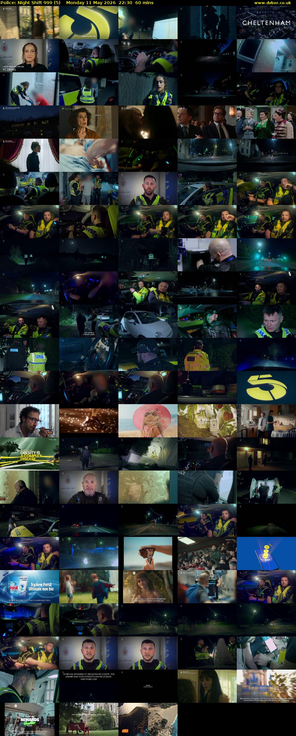 Police: Night Shift 999 (5) Monday 11 May 2026 22:30 - 23:30