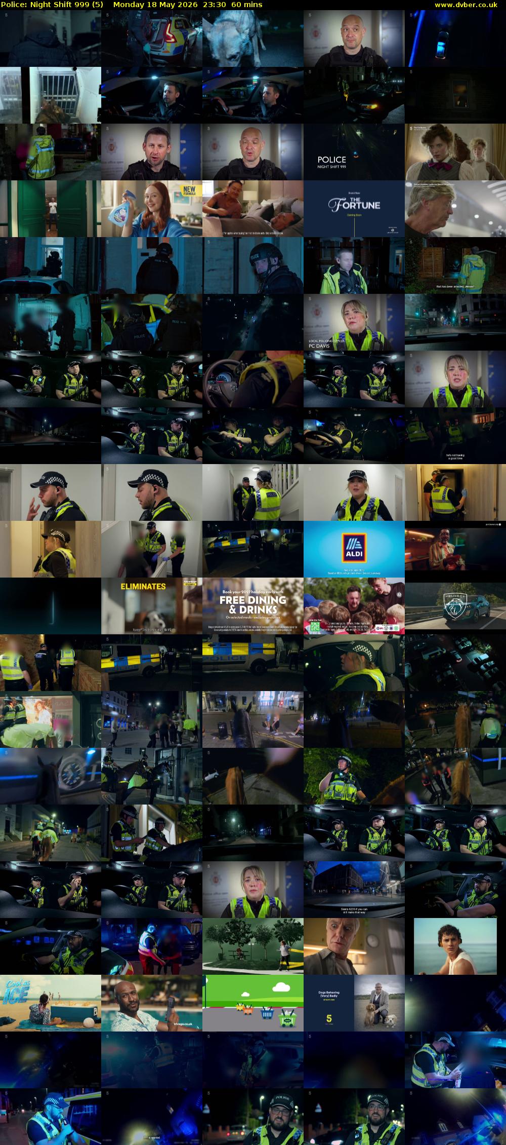 Police: Night Shift 999 (5) Monday 18 May 2026 23:30 - 00:30