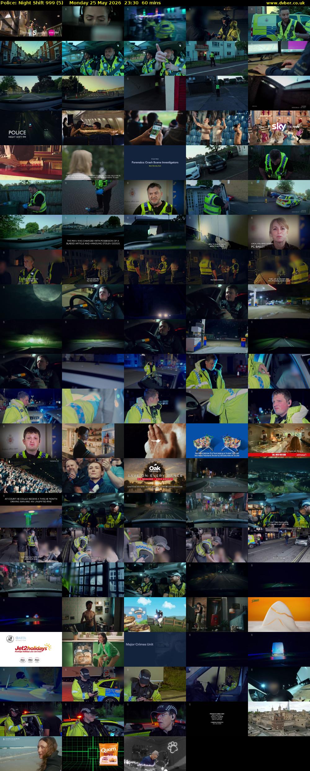 Police: Night Shift 999 (5) Monday 25 May 2026 23:30 - 00:30