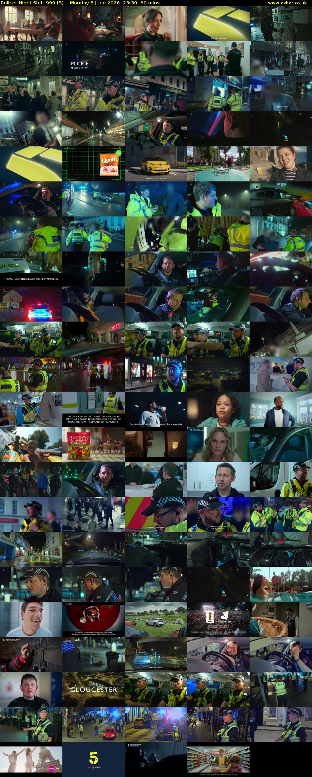 Police: Night Shift 999 (5) Monday 8 June 2026 23:30 - 00:30
