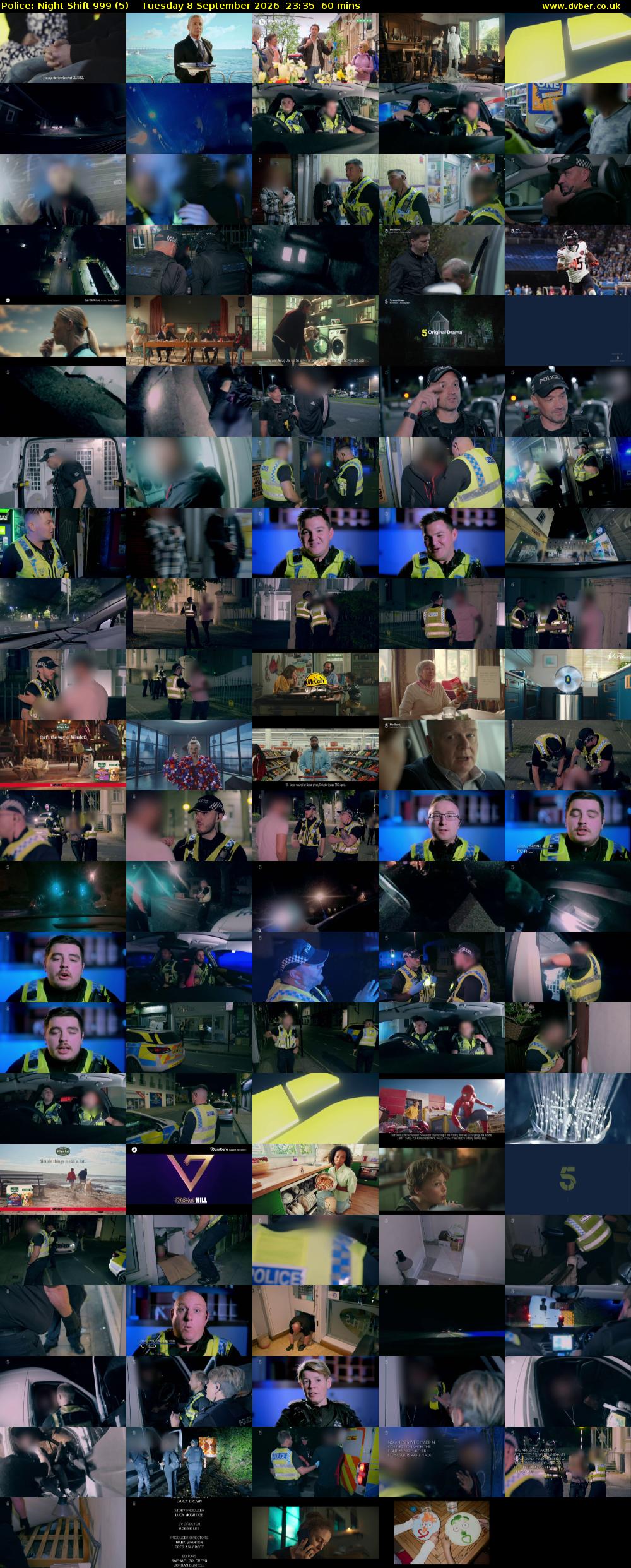 Police: Night Shift 999 (5) Tuesday 8 September 2026 23:35 - 00:35