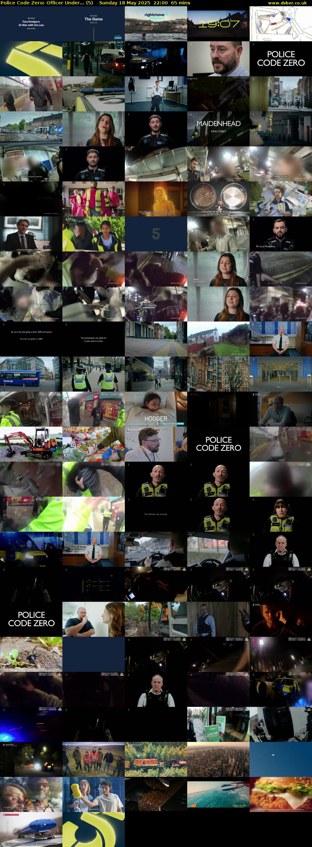 Police Code Zero: Officer Under... (5) Sunday 18 May 2025 22:00 - 23:05