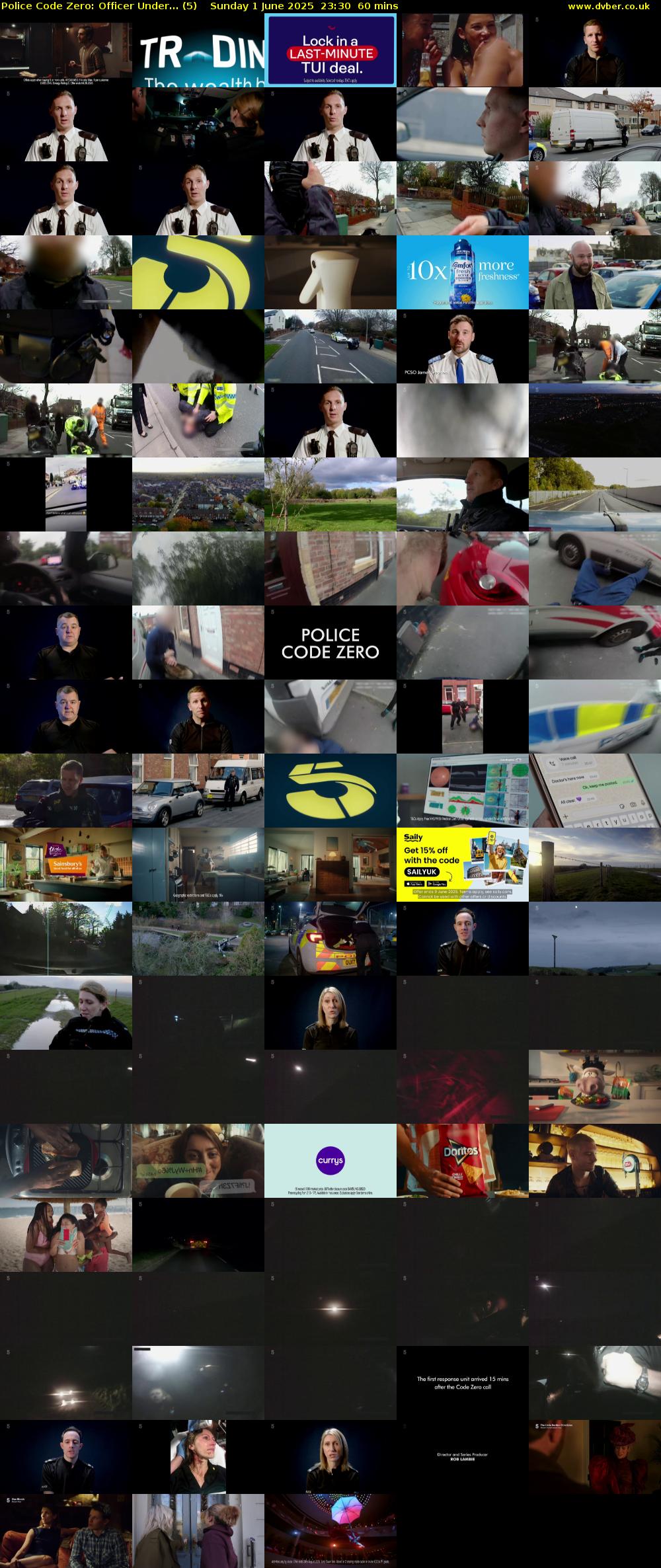 Police Code Zero: Officer Under... (5) Sunday 1 June 2025 23:30 - 00:30