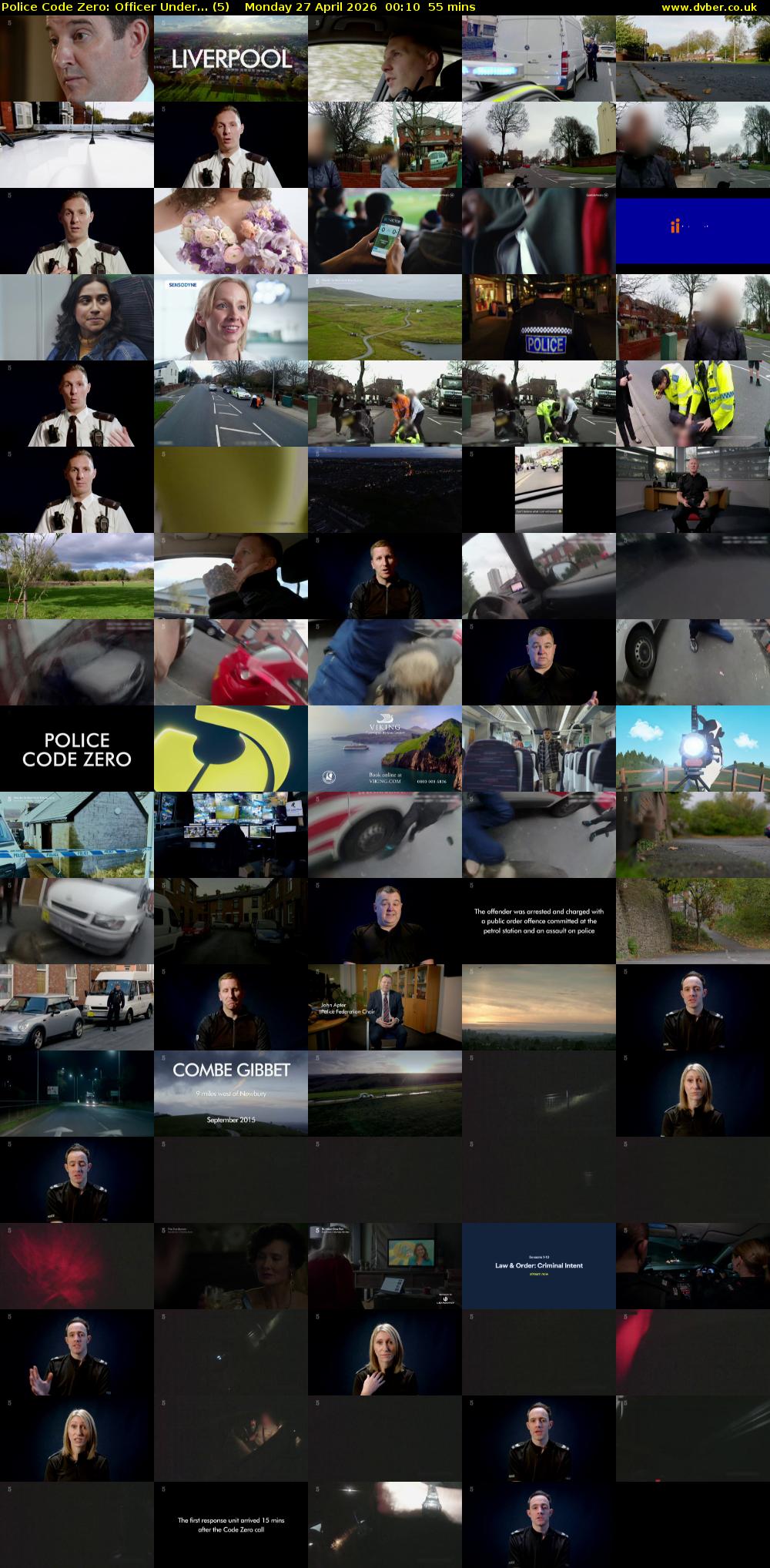 Police Code Zero: Officer Under... (5) Monday 27 April 2026 00:10 - 01:05