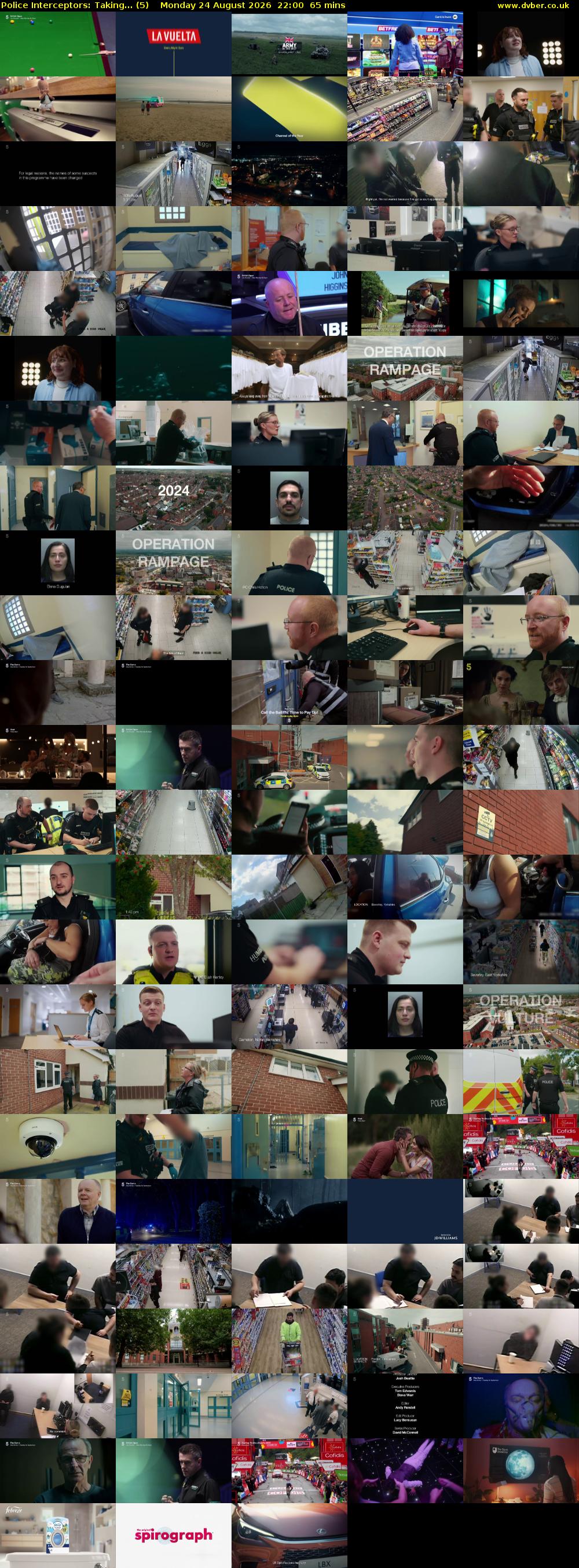 Police Interceptors: Taking... (5) Monday 24 August 2026 22:00 - 23:05