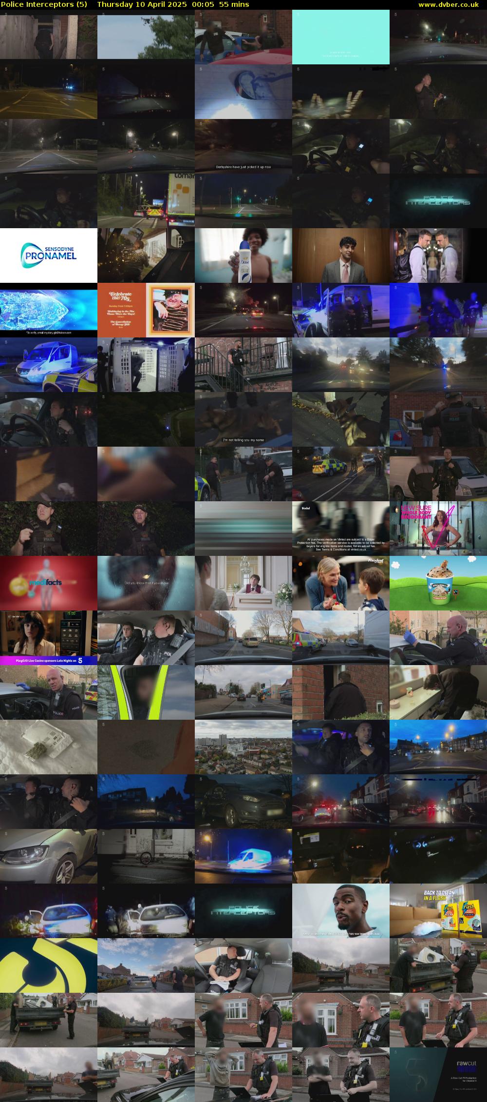 Police Interceptors (5) Thursday 10 April 2025 00:05 - 01:00