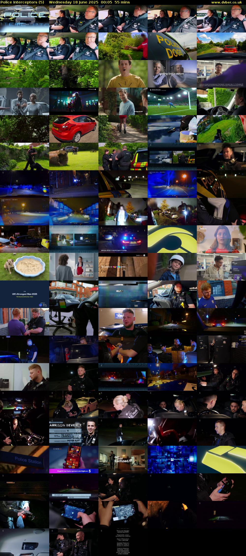 Police Interceptors (5) Wednesday 18 June 2025 00:05 - 01:00