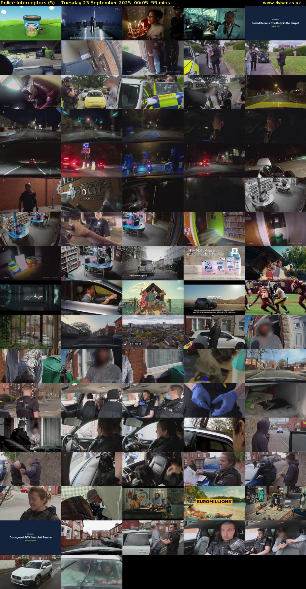 Police Interceptors (5) Tuesday 23 September 2025 00:05 - 01:00