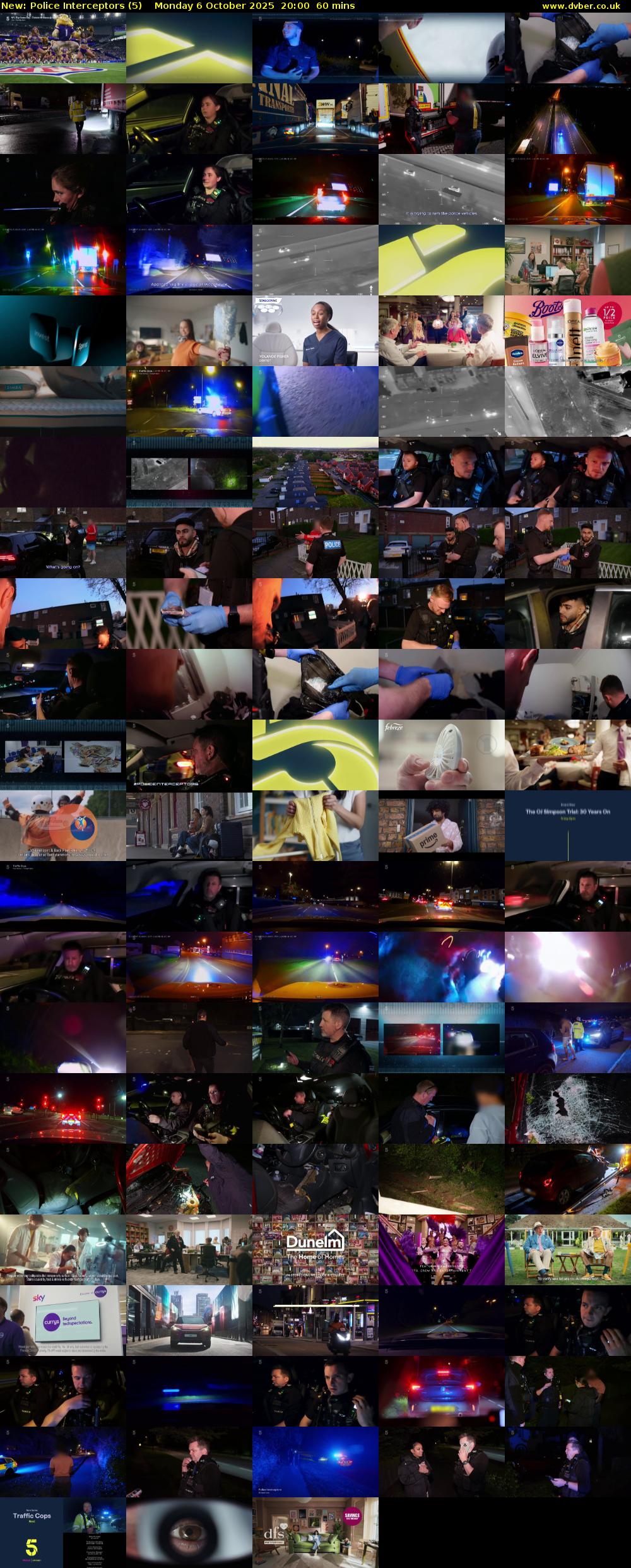 Police Interceptors (5) Monday 6 October 2025 20:00 - 21:00