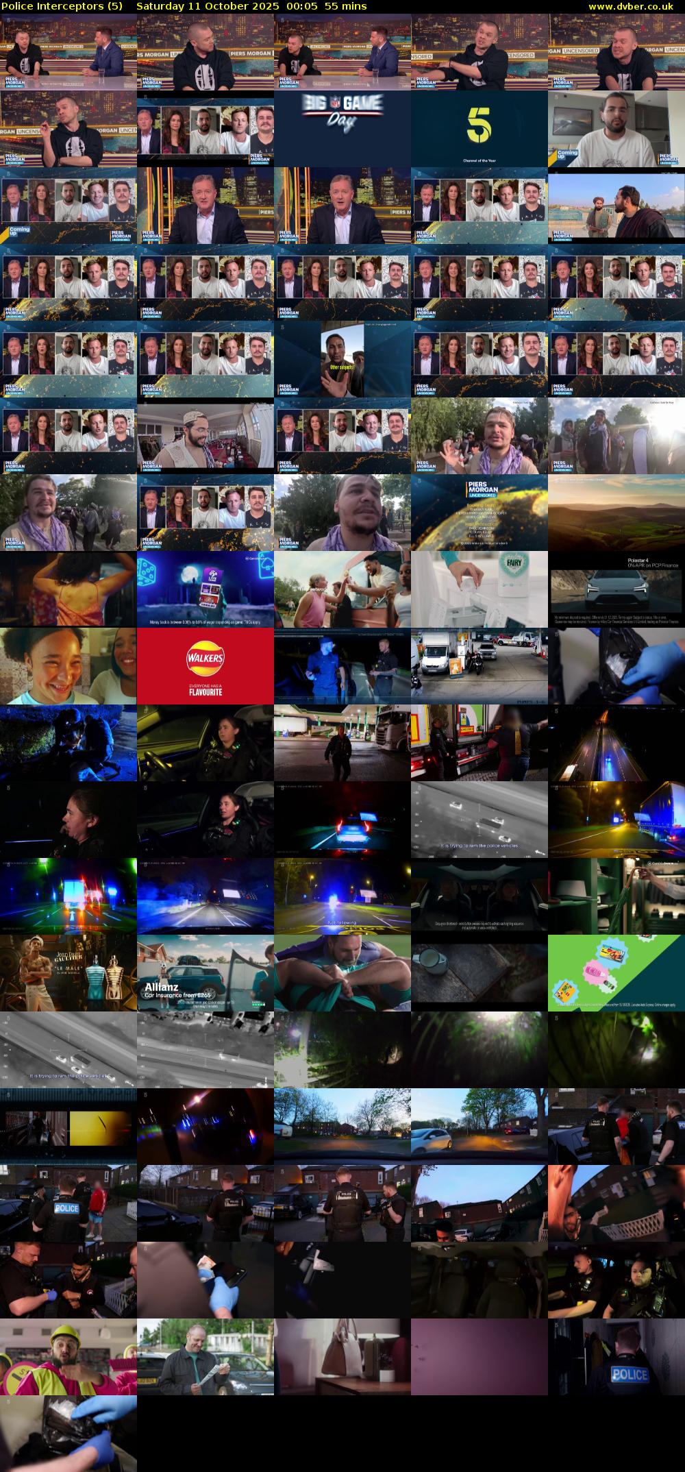 Police Interceptors (5) Saturday 11 October 2025 00:05 - 01:00