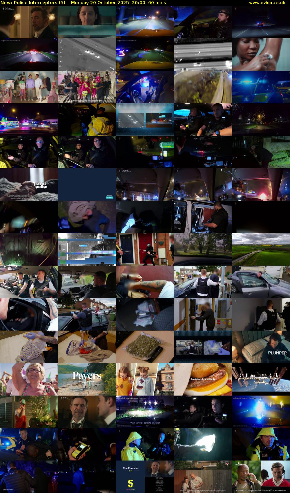Police Interceptors (5) Monday 20 October 2025 20:00 - 21:00