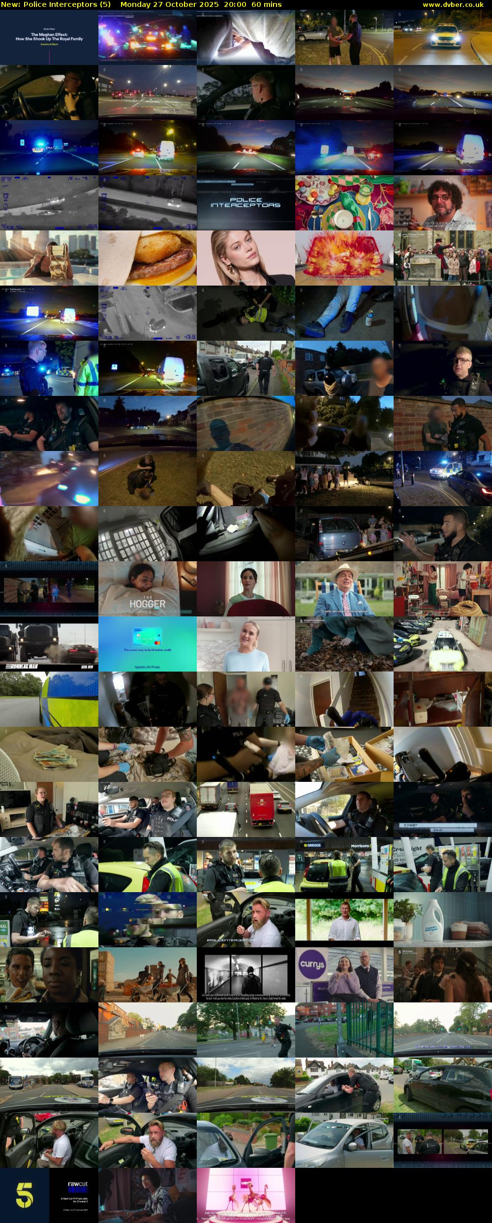 Police Interceptors (5) Monday 27 October 2025 20:00 - 21:00