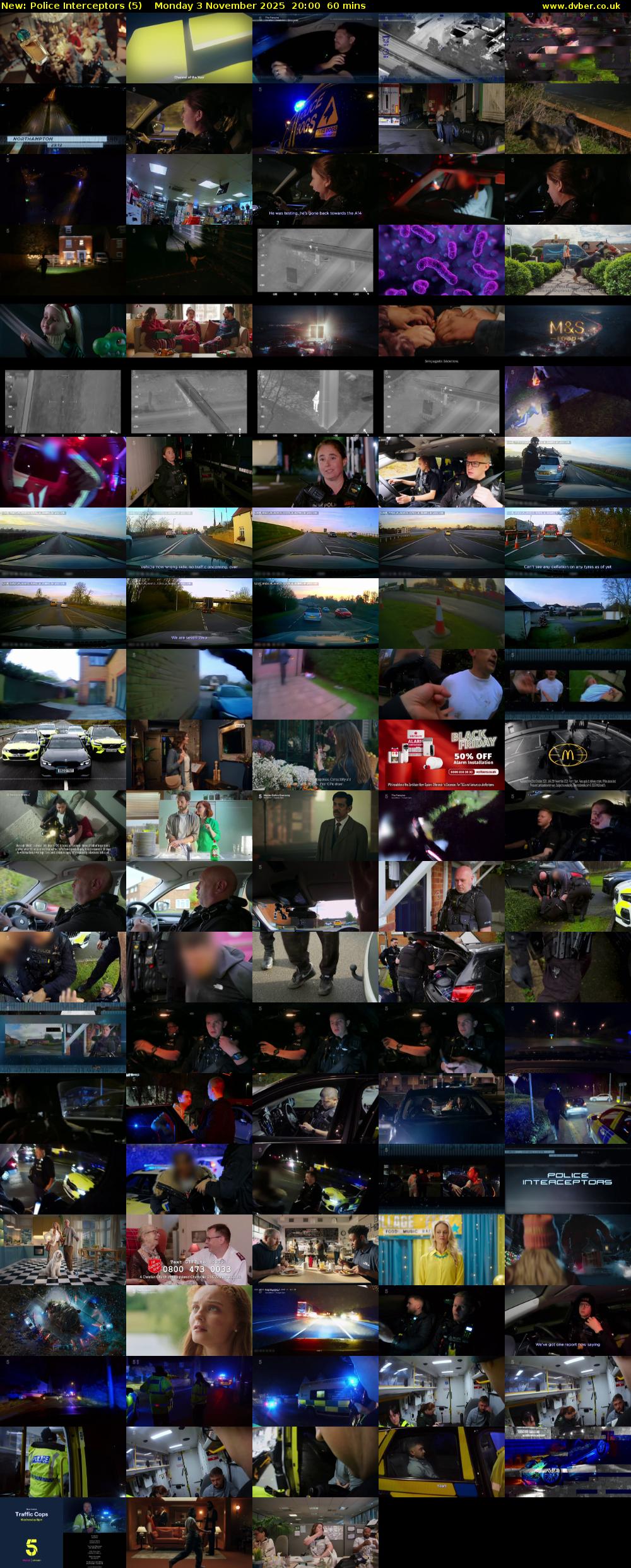 Police Interceptors (5) Monday 3 November 2025 20:00 - 21:00