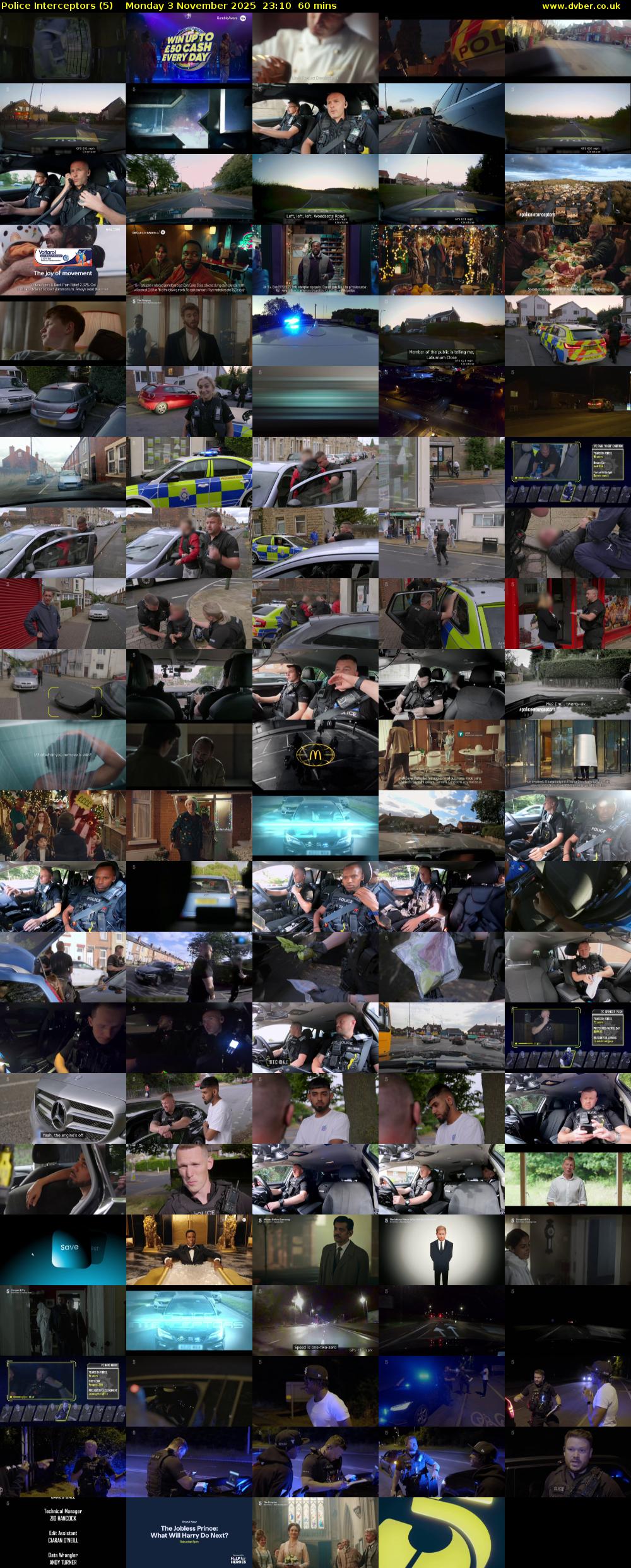 Police Interceptors (5) Monday 3 November 2025 23:10 - 00:10