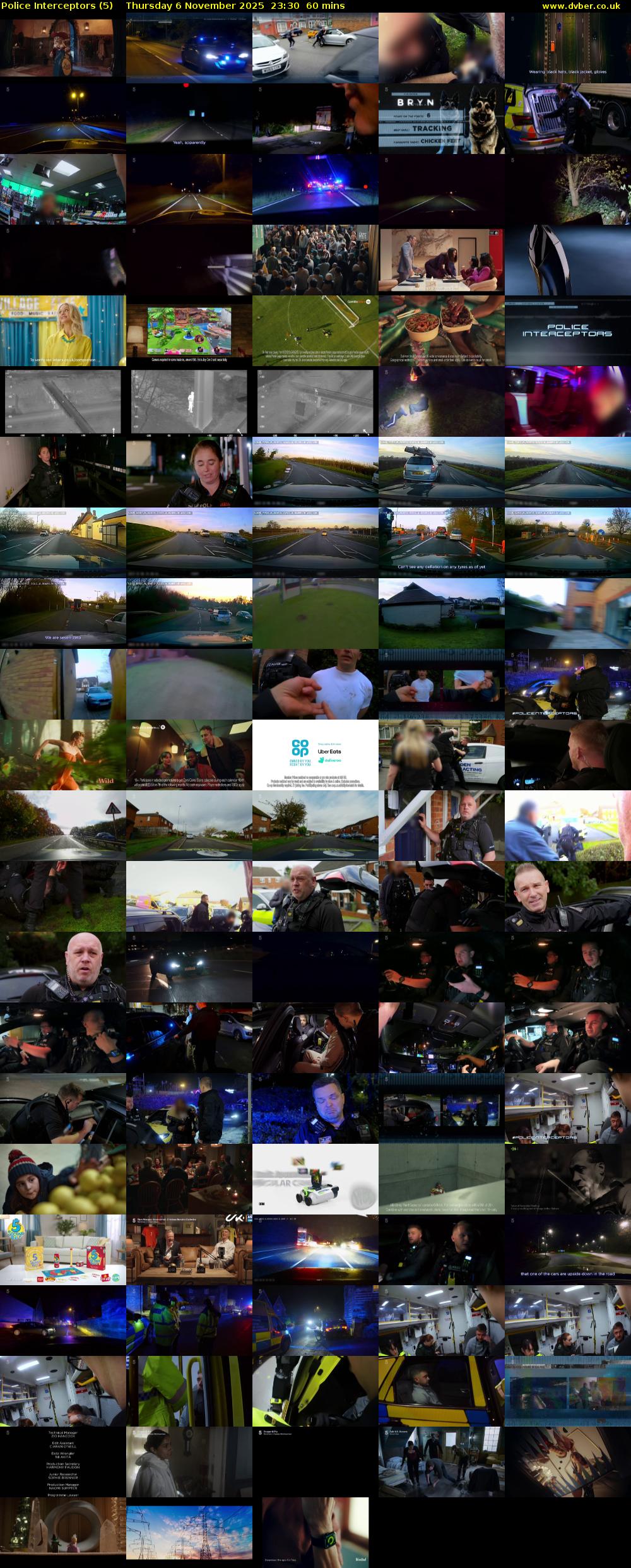 Police Interceptors (5) Thursday 6 November 2025 23:30 - 00:30