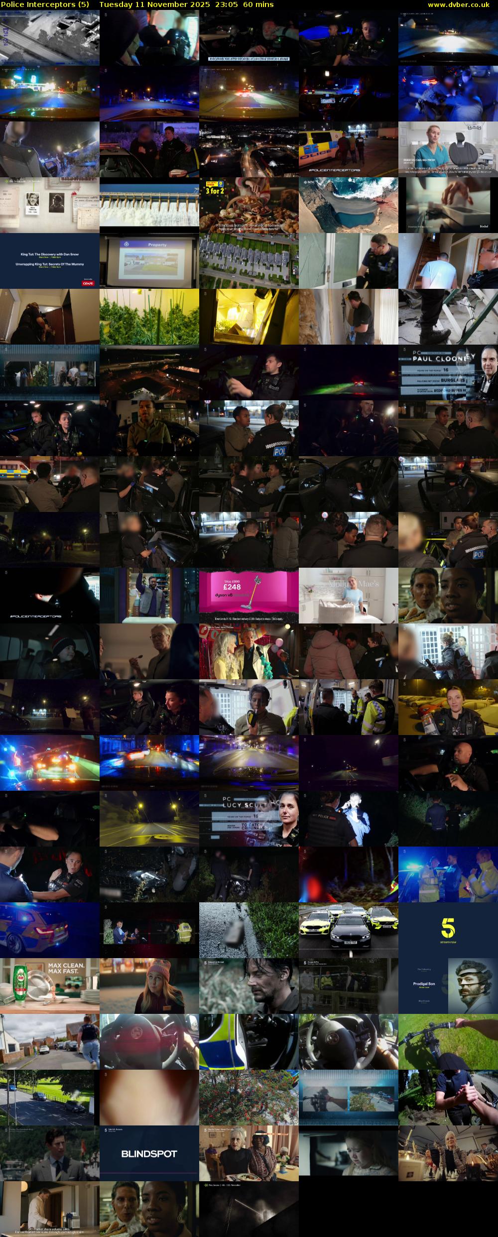 Police Interceptors (5) Tuesday 11 November 2025 23:05 - 00:05