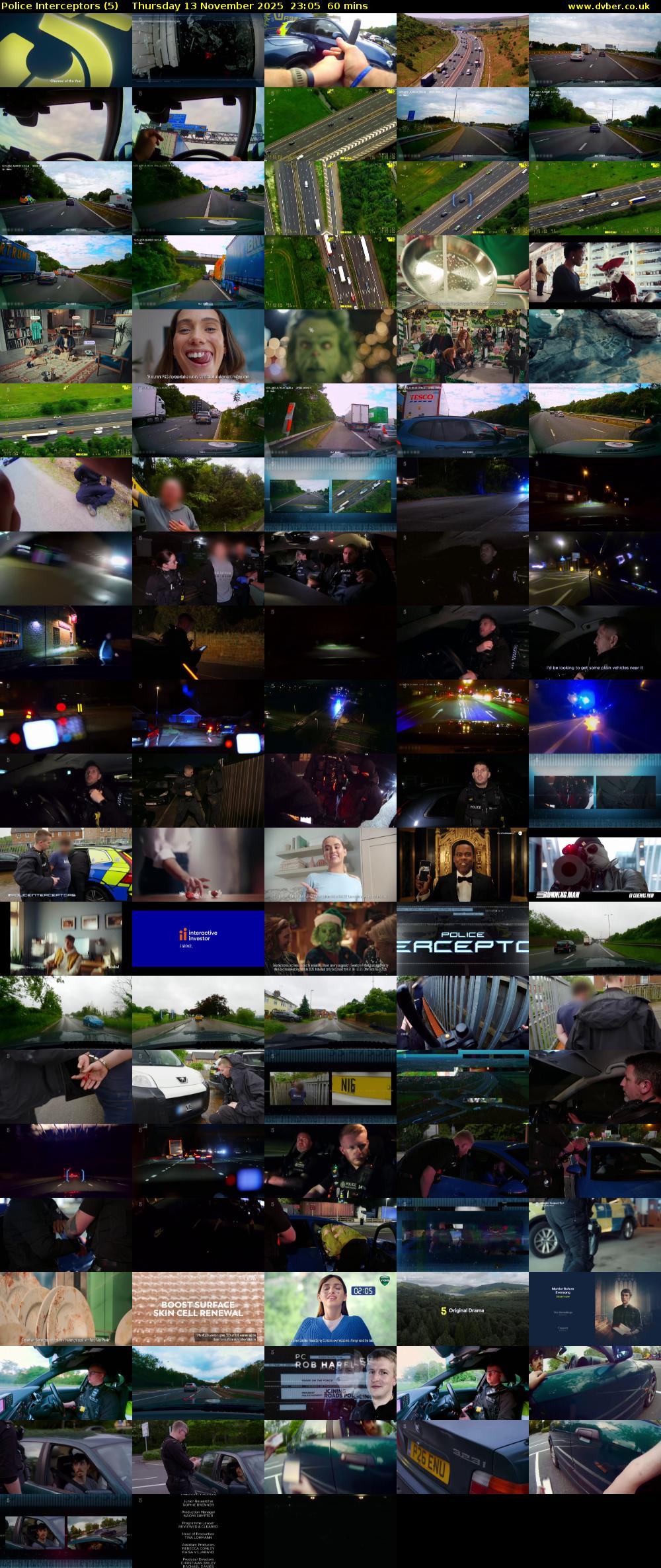 Police Interceptors (5) Thursday 13 November 2025 23:05 - 00:05