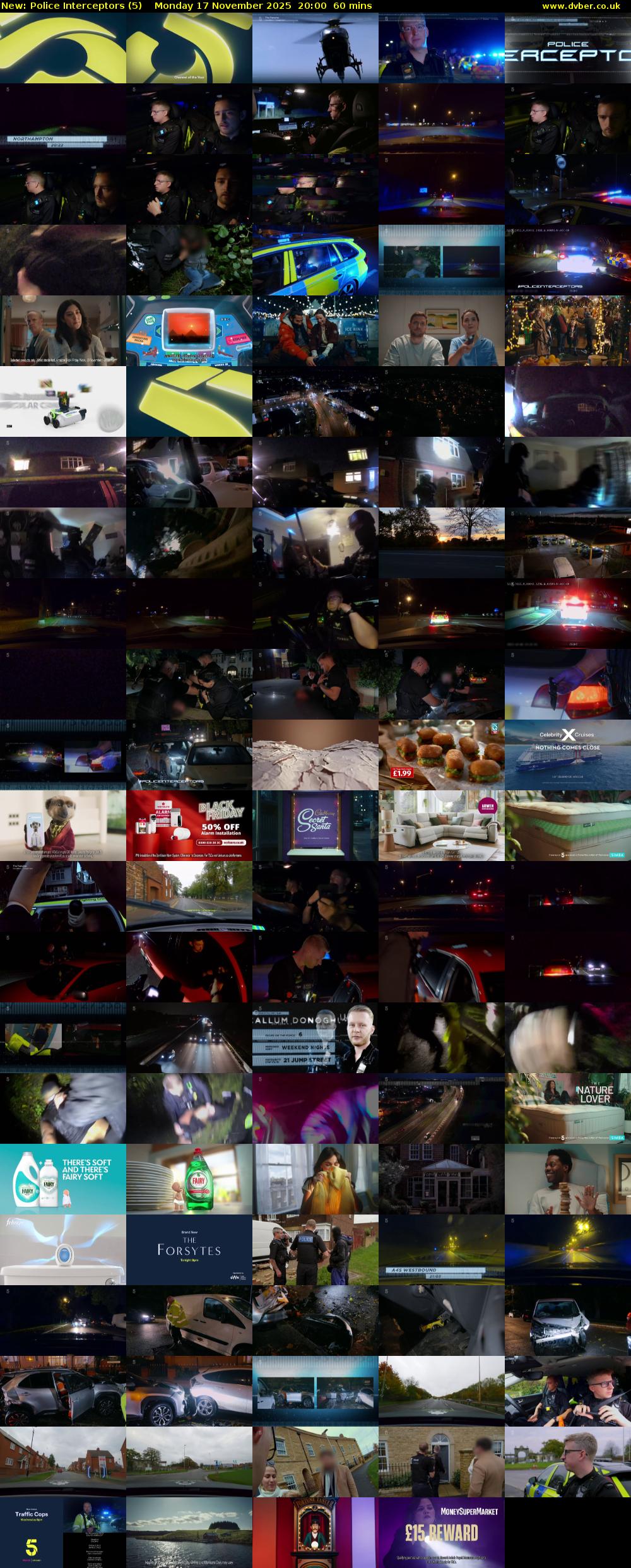 Police Interceptors (5) Monday 17 November 2025 20:00 - 21:00