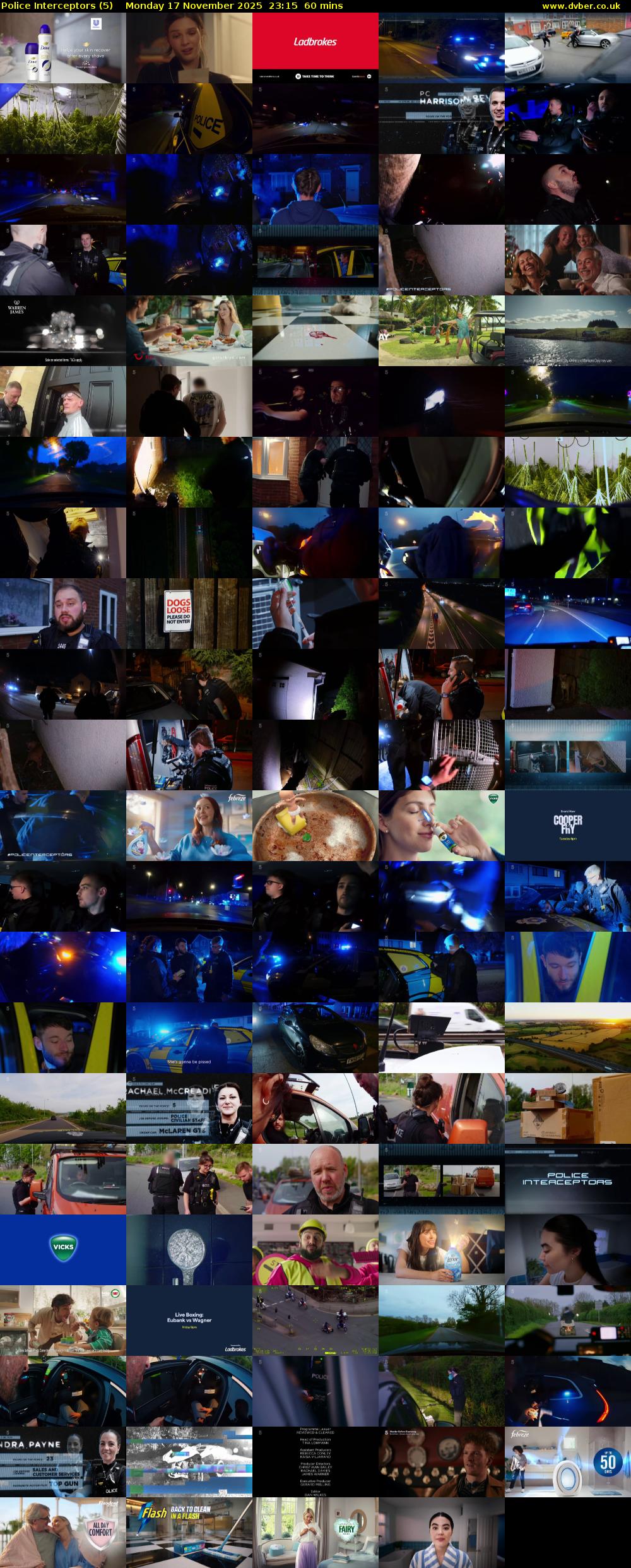 Police Interceptors (5) Monday 17 November 2025 23:15 - 00:15