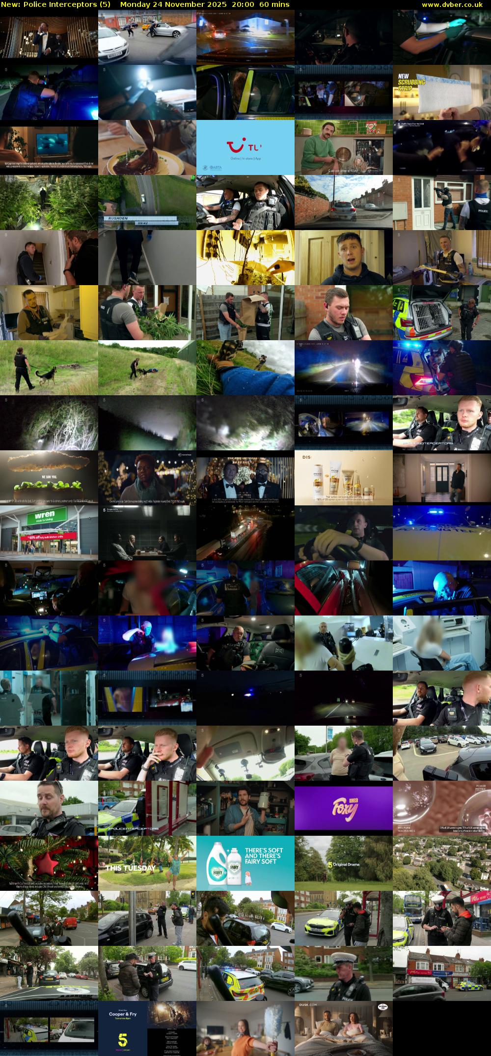 Police Interceptors (5) Monday 24 November 2025 20:00 - 21:00