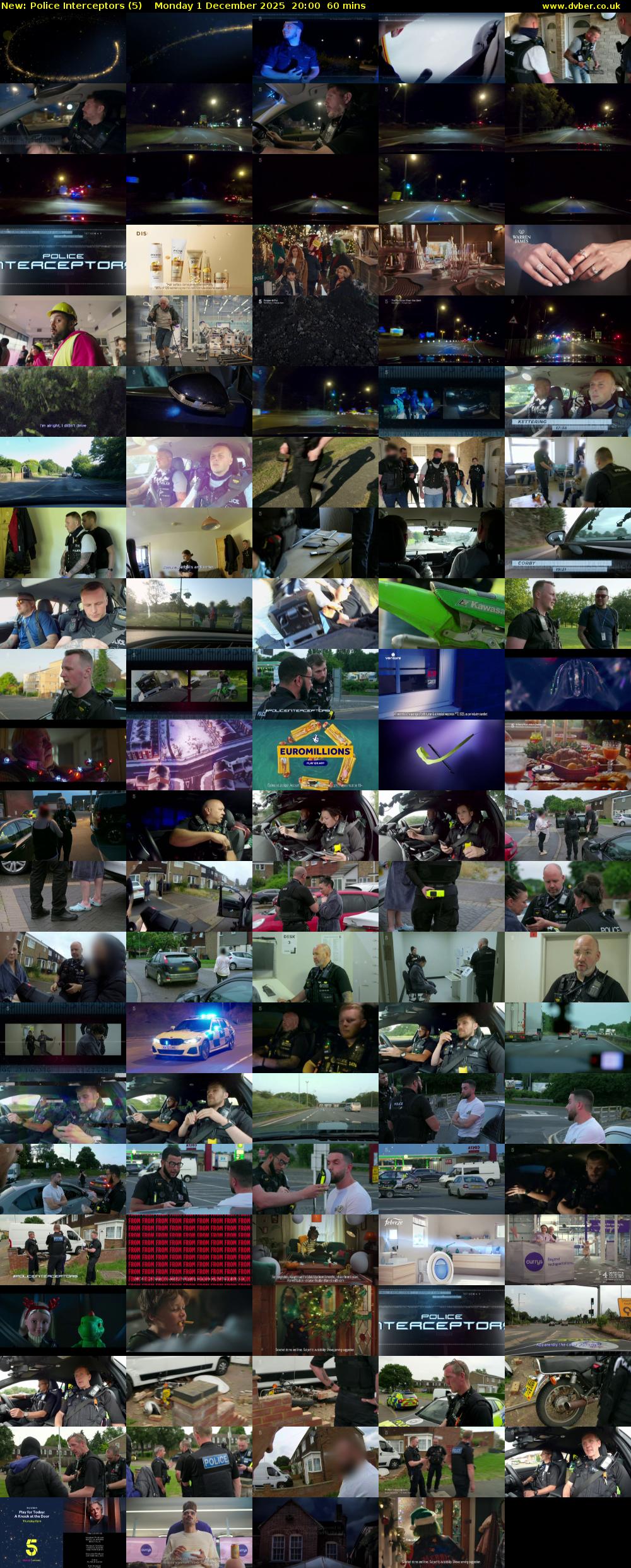 Police Interceptors (5) Monday 1 December 2025 20:00 - 21:00