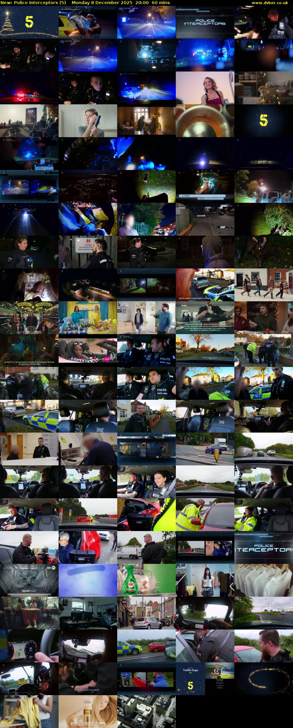 Police Interceptors (5) Monday 8 December 2025 20:00 - 21:00