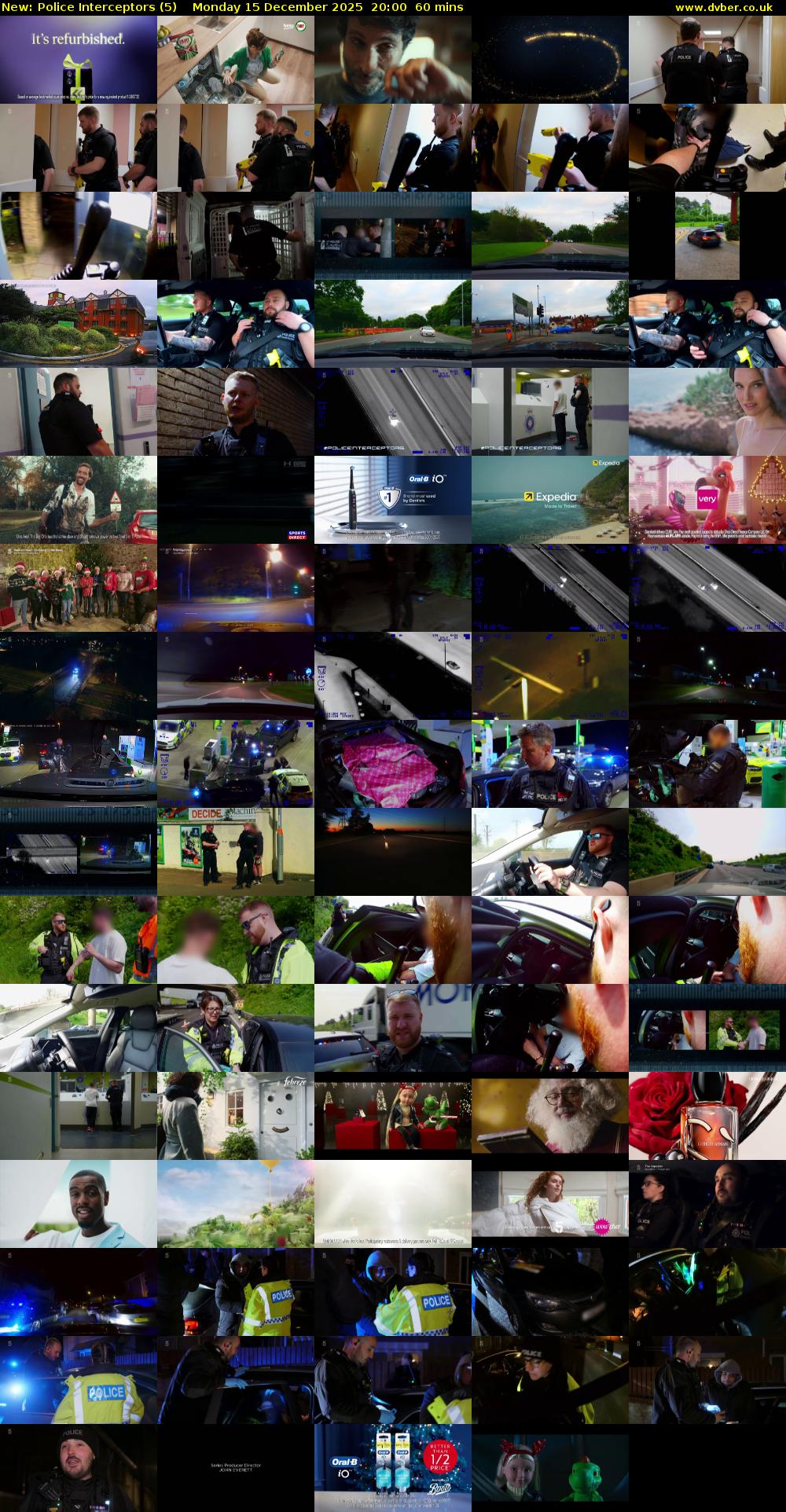 Police Interceptors (5) Monday 15 December 2025 20:00 - 21:00