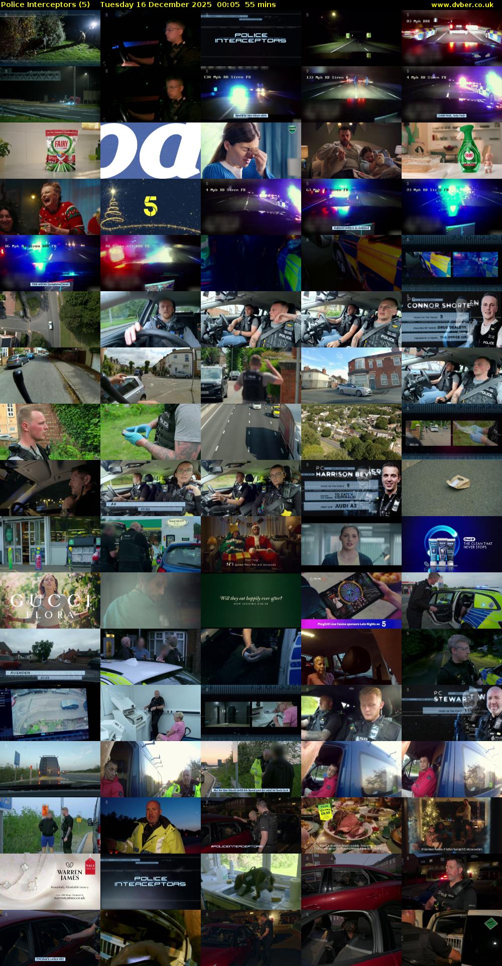 Police Interceptors (5) Tuesday 16 December 2025 00:05 - 01:00