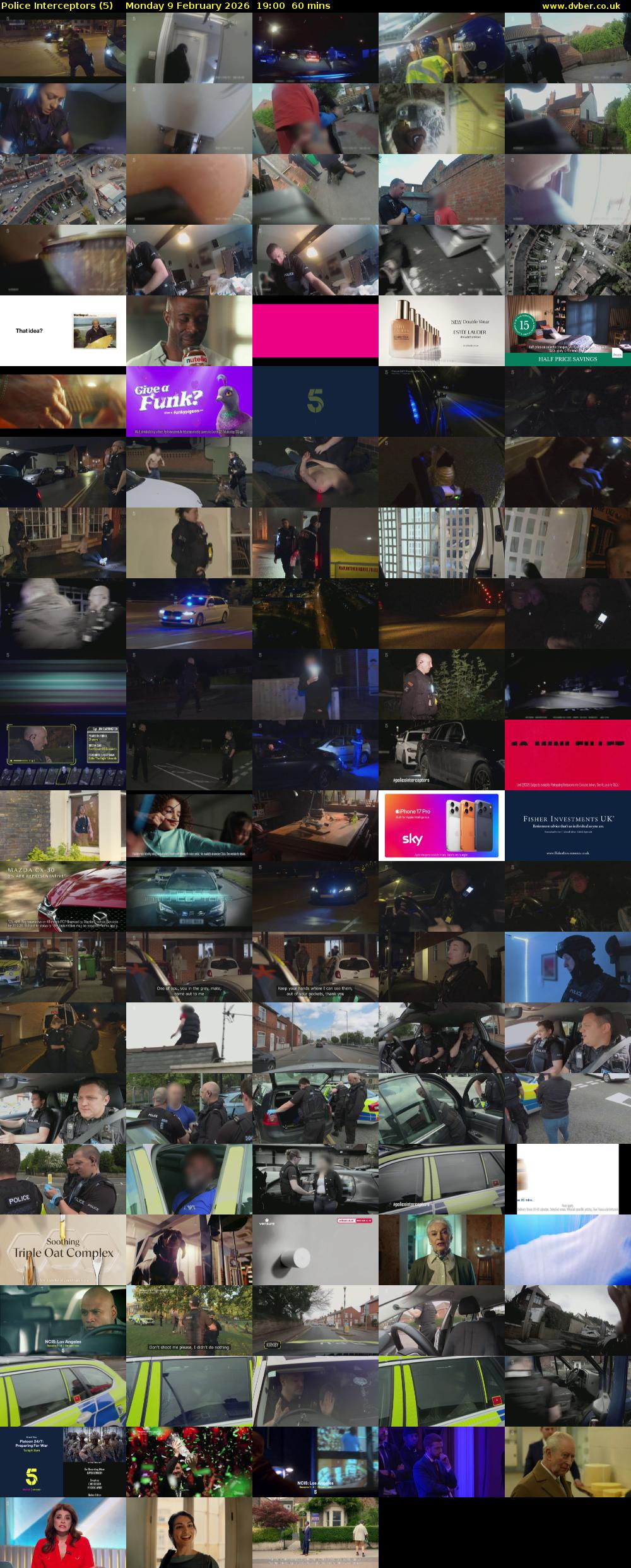 Police Interceptors (5) Monday 9 February 2026 19:00 - 20:00