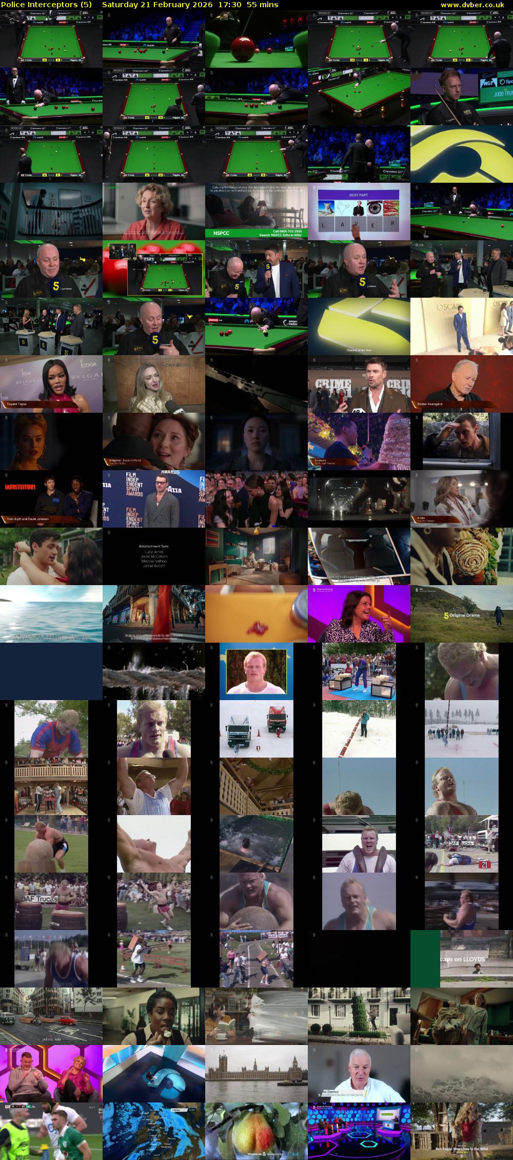 Police Interceptors (5) Saturday 21 February 2026 17:30 - 18:25